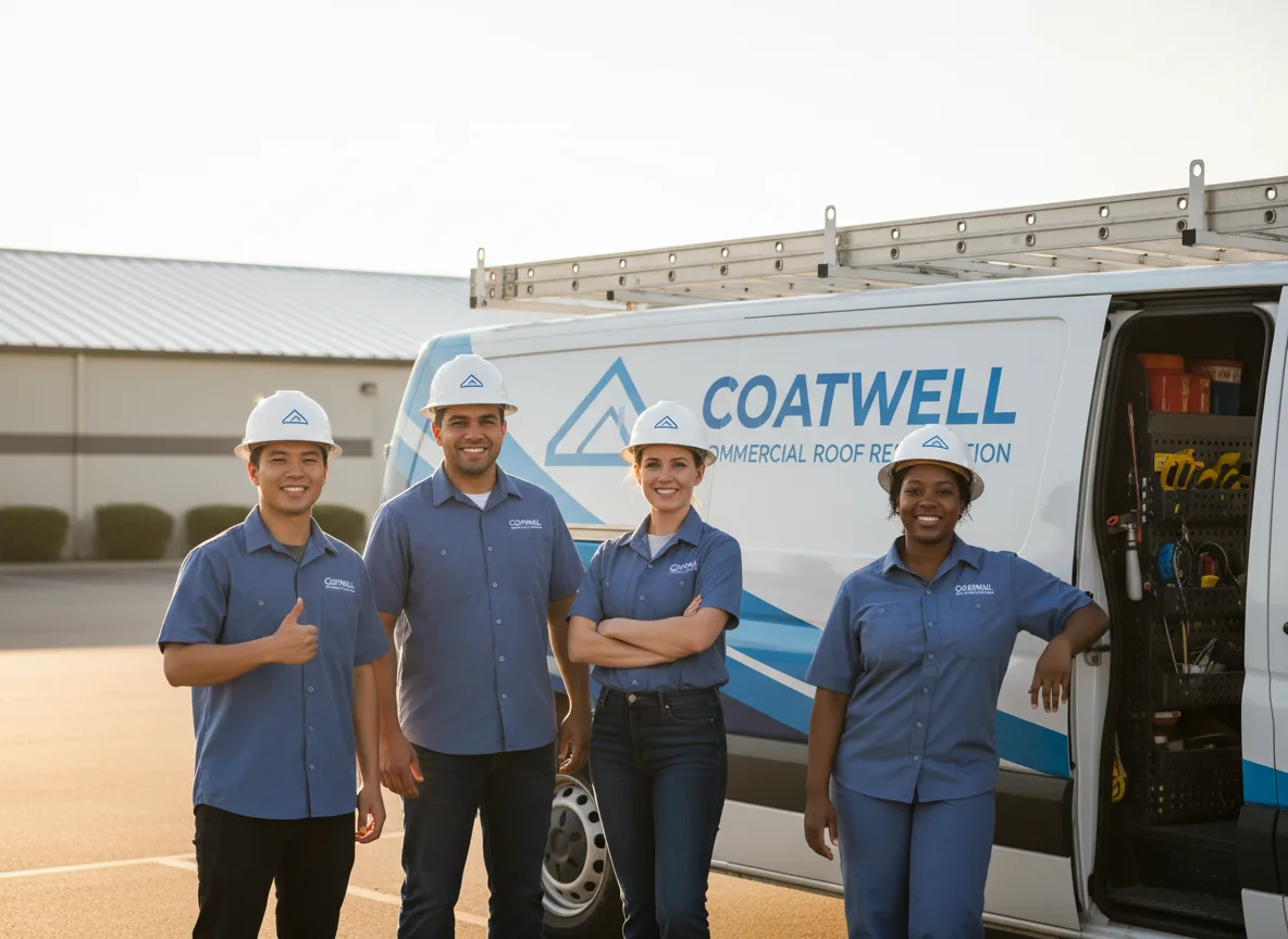 Commercial roof coating company in Madison, CA